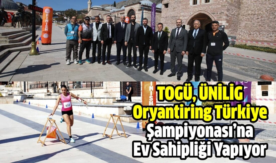 Tokat Gaziosmanpaşa Üniversitesi (TOGÜ) ev sahipliğinde düzenlenen ÜNİLİG Oryantiring Türkiye