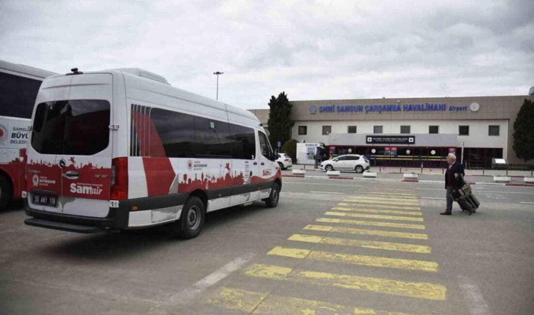 Samsun Büyükşehir Belediyesi tarafından hayata geçirilen SAMAIR hizmeti, vatandaşlara şehir