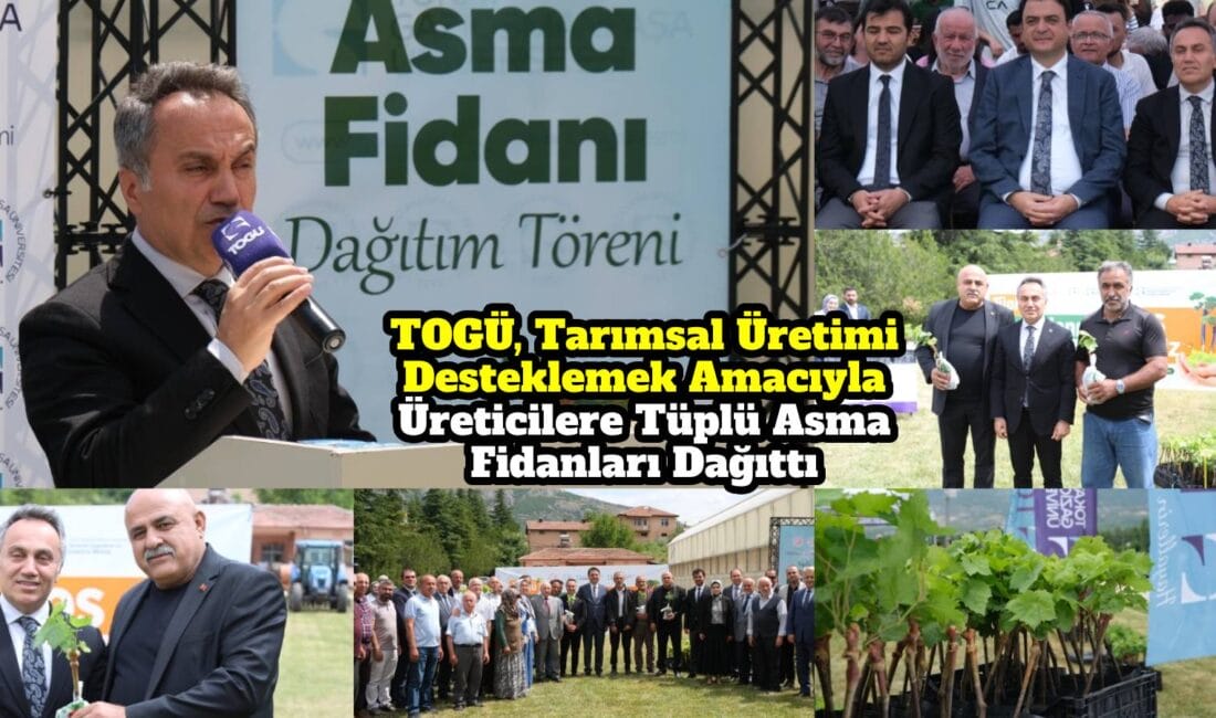 Tokat Gaziosmanpaşa Üniversitesi Tarımsal Uygulama ve Araştırma Merkezi bahçesinde düzenlenen