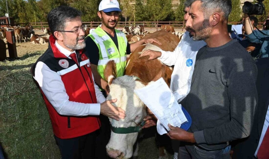 Tarım ve Orman Bakanı İbrahim Yumaklı, Türkiye’de 830 bin büyükbaş