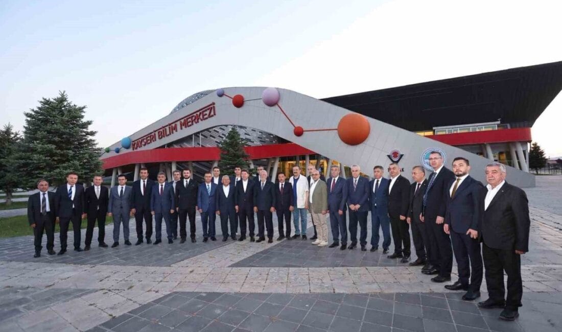 Kayseri Büyükşehir Belediye Başkanı Dr. Memduh Büyükkılıç, Adalet Bakanı Yılmaz