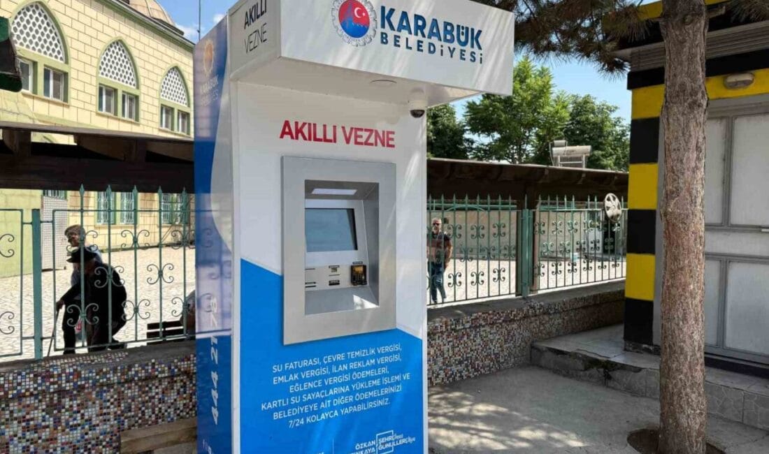 Karabük Belediyesi, vatandaşların belediye ödemelerini daha kolay ve hızlı gerçekleştirebilmesi