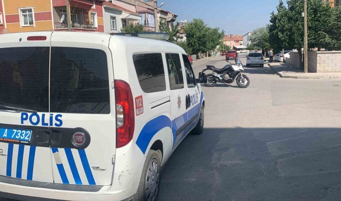 Karaman’da YKS sınavına girmek için motosikletiyle yola çıkan bir kişi