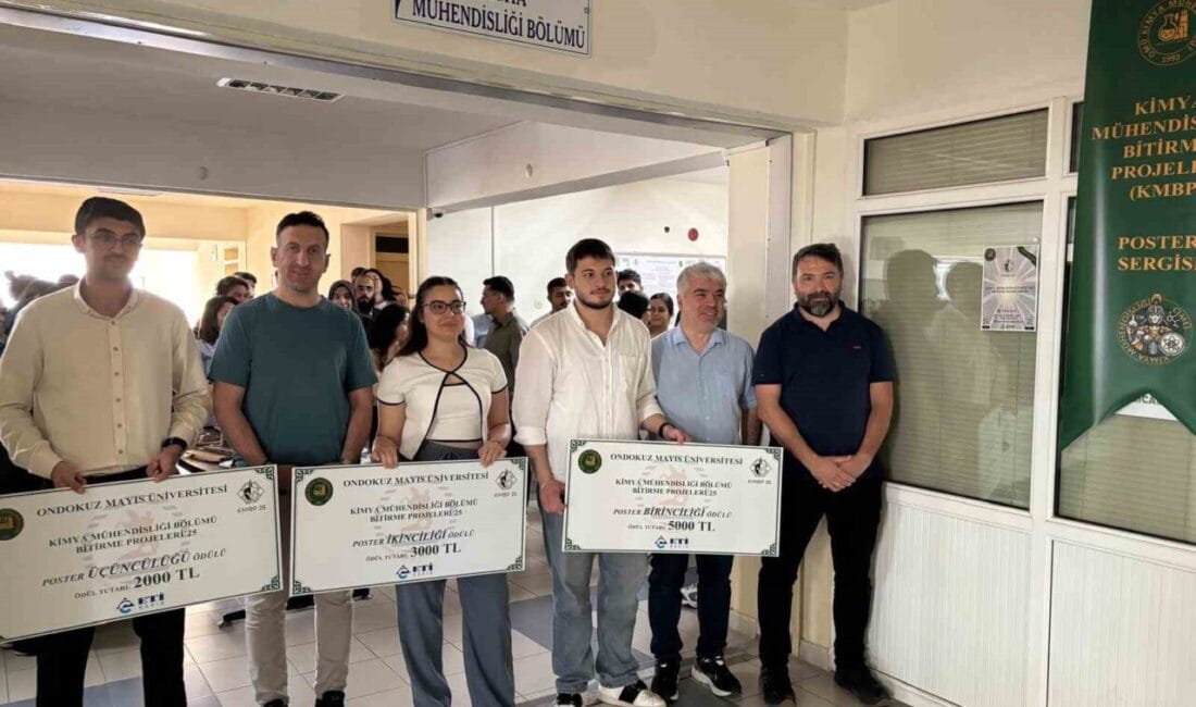 Ondokuz Mayıs Üniversitesi (OMÜ) Mühendislik Fakültesi Kimya Mühendisliği Bölümü son