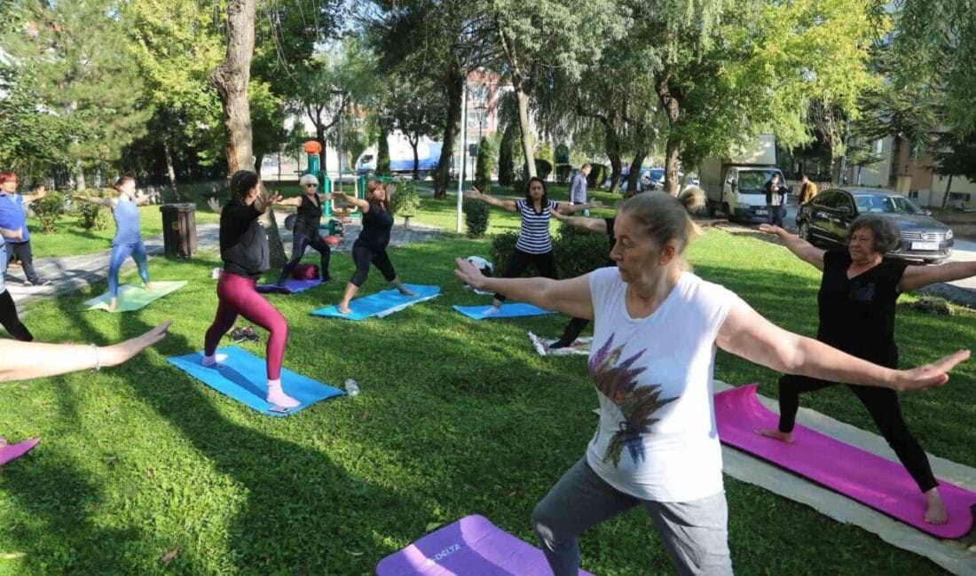 Odunpazarı Belediyesi, sağlıklı ve kaliteli bir yaşam için parklarda gerçekleştirdiği