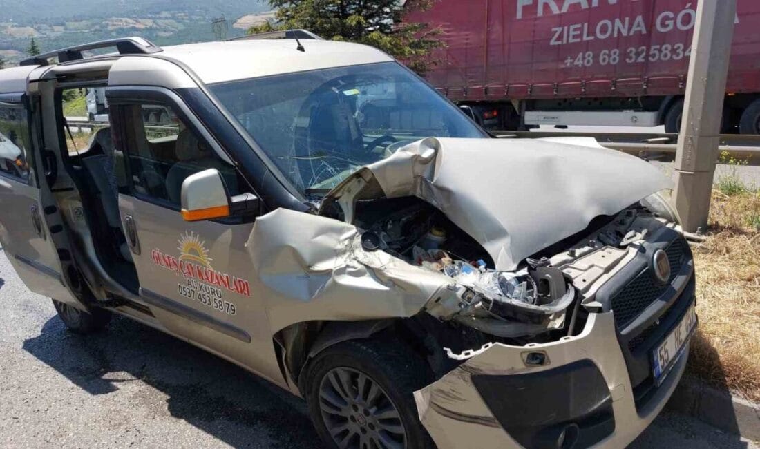 Samsun’da 4 aracın karıştığı zincirleme trafik kazasında 1 kişi yaralandı.