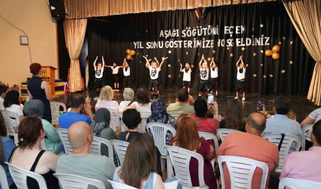 Tepebaşı Belediyesi bünyesindeki erken çocukluk eğitim merkezi öğrencileri, sona eren