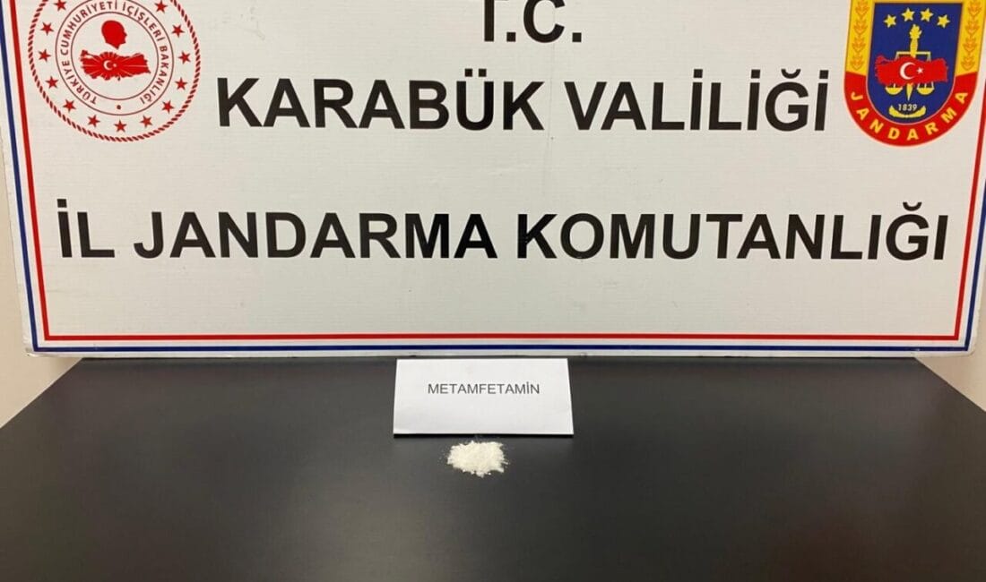 Karabük’te düzenlenen operasyonda bir kişinin üzerinde ve aracında yapılan aramada